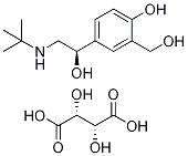左旋沙丁胺醇酒石酸盐 结构式