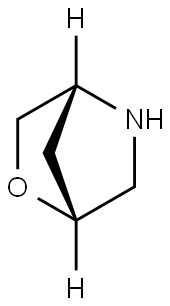 (1R,4R)-2 - 氧杂-5 - 氮杂双环[2.2.1]庚烷 结构式