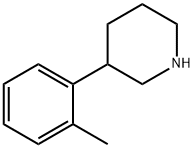 3-(2-甲基苯基)哌啶 结构式