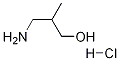 3-氨基-2-甲基丙-1-醇盐酸盐 结构式