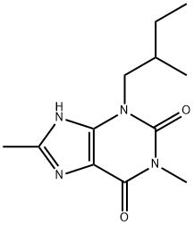 维罗茶碱 结构式