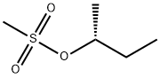 (R)-甲磺酸仲丁酯 结构式