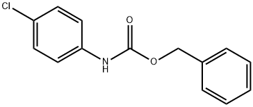 Carbamic acid, (4-chlorophenyl)-, phenylmethyl ester (9CI) 结构式