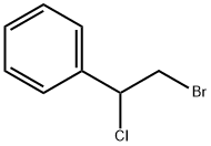 (2-bromo-1-chloro-ethyl)benzene 结构式