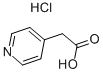 4-吡啶乙酸盐酸盐 结构式