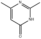 2，4-二甲基-6-羟基嘧啶 结构式