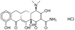 二甲胺四环素杂质B 结构式