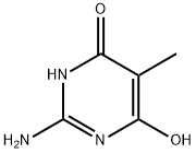 2-氨基-4,6-羟基-5-甲基嘧啶 结构式