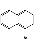 1-溴-4-甲基萘 结构式