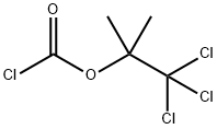 BETA,BETA,,BETA-三氯叔丁基氯甲酸酯 结构式
