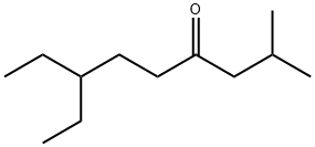 7-ethyl-2-methyl-4-nonanone 结构式
