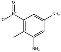 2,4-二氨基-6-硝基甲苯 结构式