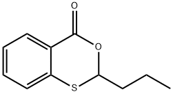 2-Propyl-4H-3,1-benzoxathiin-4-one 结构式