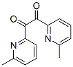 bis(6-methyl-2-pyridyl) diketone 结构式