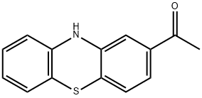 2-乙酰基吩噻嗪 结构式