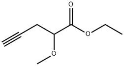 2-METHOXY-PENT-4-YNOIC ACID ETHYL ESTER 结构式