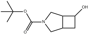 6-羟基-3-氮杂双环[3.2.0]庚烷-3-甲酸叔丁酯 结构式