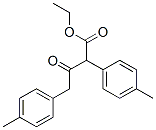 ethyl 2,4-bis(4-methylphenyl)-3-oxo-butanoate 结构式