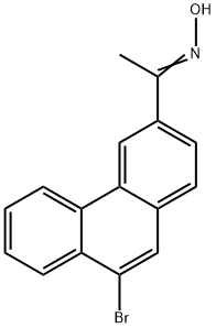 N-[1-(9-bromophenanthren-3-yl)ethylidene]hydroxylamine 结构式