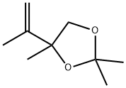 1,3-Dioxolane,  2,2,4-trimethyl-4-(1-methylethenyl)- 结构式