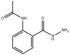 N-(2-(肼羰基)苯基)乙酰胺 结构式