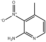 2-氨基-3-硝基-4-甲基吡啶 结构式