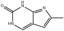 PYRROLO[2,3-D]PYRIMIDIN-2(3H)-ONE 结构式