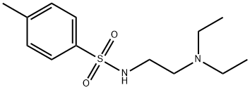 N-[2-(Diethylamino)ethyl]-4-methylbenzene-1-sulfonamide 结构式