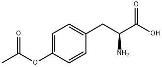(S)-3-(4-乙酰氧基苯基)-2-氨基丙酸 结构式