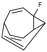 Tricyclo[3.3.2.02,8]deca-3,6,9-triene, 1-fluoro- (9CI) 结构式