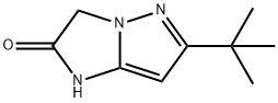 6-(叔丁基)-1H-咪唑并[1,2-B]吡唑-2(3H)-酮 结构式