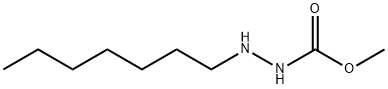 methyl N-(heptylamino)carbamate 结构式