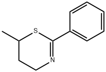 6-methyl-2-phenyl-5,6-dihydro-4H-1,3-thiazine 结构式