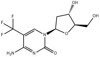 5-三氟甲基-2'-脱氧胞苷 结构式