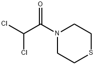 Thiomorpholine, 4-(dichloroacetyl)- (9CI) 结构式