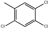 2,4,5-三氯甲苯 结构式