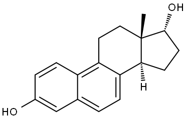 17ALFA-双氢马烯雌酮 结构式