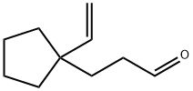 Cyclopentanepropanal, 1-ethenyl- (9CI) 结构式