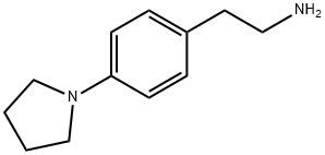 2-(4-(pyrrolidin-1-yl)phenyl)ethanaMine 结构式