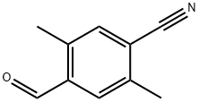 4-甲酰基-2,5-二甲基苄腈 结构式