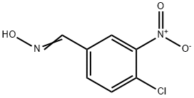 (E)-4-氯-3-硝基苯甲醛肟 结构式