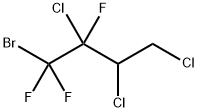 1-溴-2,3,4-三氯-1,1,2-三氟丁烷 结构式