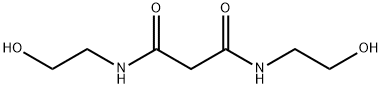 Propanediamide, N,N'-bis(2-hydroxyethyl)- 结构式