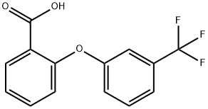 3-(3-TRIFLUOROMETHYL-PHENOXY)-BENZOIC ACID 结构式