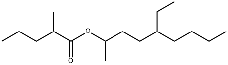 5-ethylnonan-2-yl 2-methylpentanoate 结构式