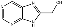 1H-Purine-8-methanol (9CI) 结构式
