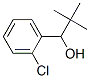 1-(2-chlorophenyl)-2,2-dimethyl-propan-1-ol 结构式