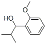 1-(2-甲氧基苯基)-2-甲基丙-1-醇 结构式
