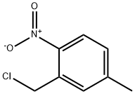 5-甲基-2-硝基苄氯 结构式