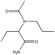 Butanamide,  2-(acetylpropylamino)- 结构式